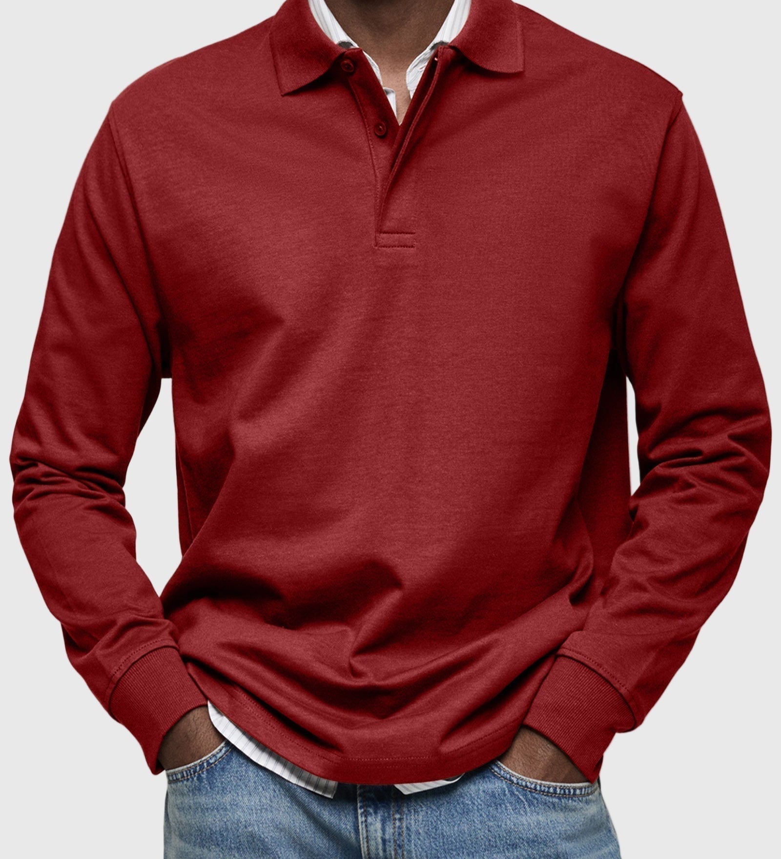 Wilson™ | Klasická polo košile s dlouhým rukávem