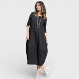 Marlena – Elegantní volné šaty s nadčasovým střihem