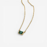 Moni Grön Emerald Necklace
