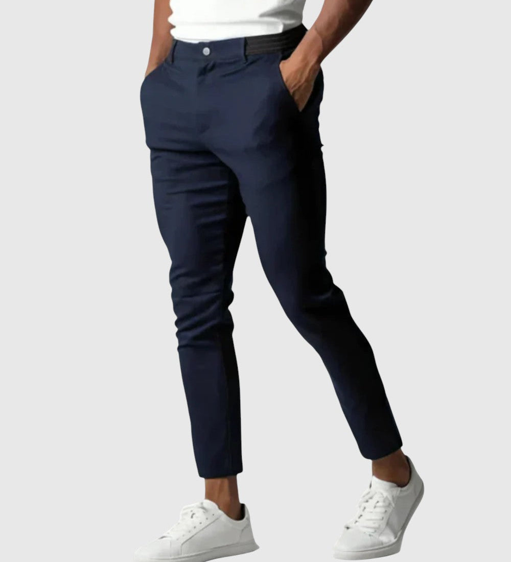 Romanek | Kalhoty Elio Stretch z bavlny