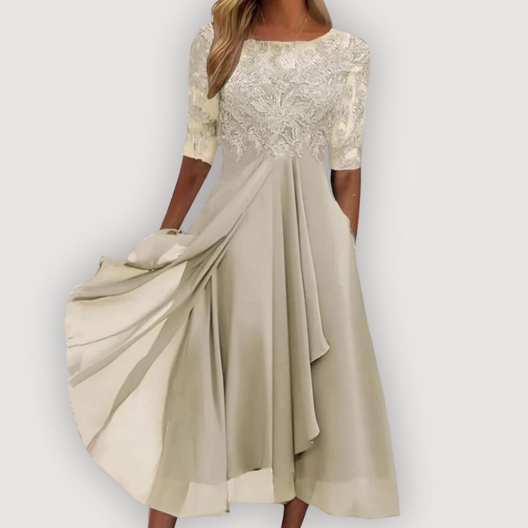 Paula™ | Elegantní šaty z gázy
