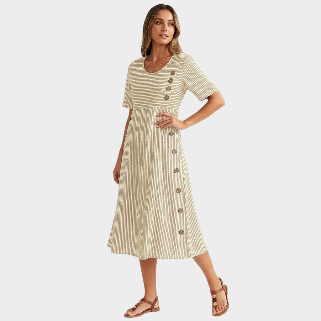 Marina™ | Elegantní midi šaty Rayas