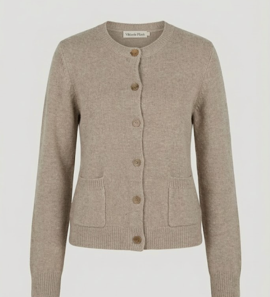 Camila | Elegantní pletený kardigan na knoflíky