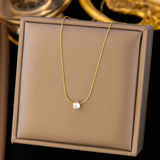 Exkluzivní náhrdelník se zlatem a diamanty