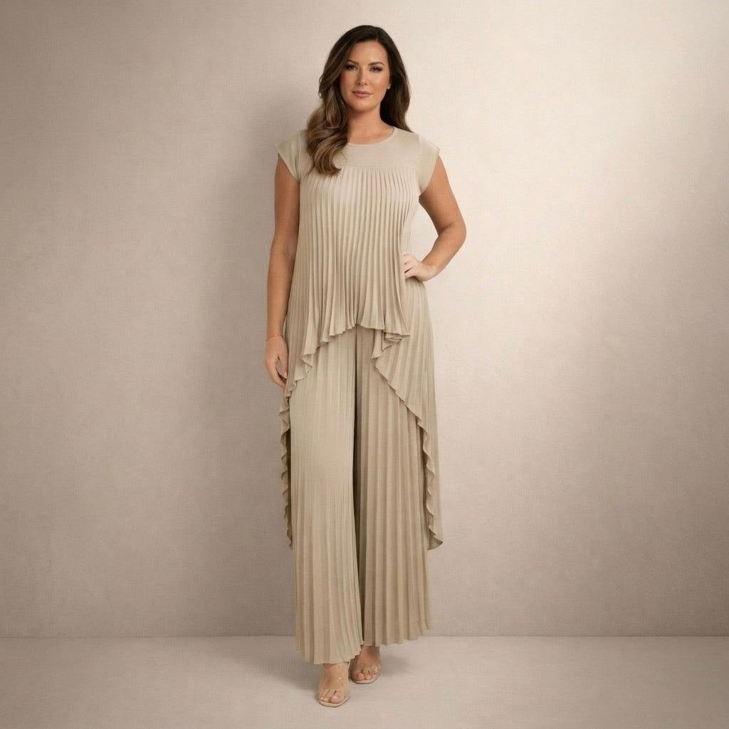 Halina™ | Elegantní souprava se sklady