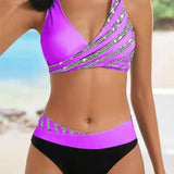 Candela™ | Bikini s potiskem v teplých odstínech