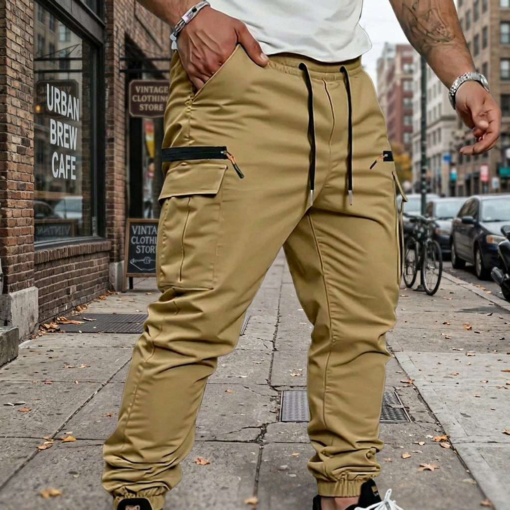 Lucas™ | Elastické cargo jogger kalhoty