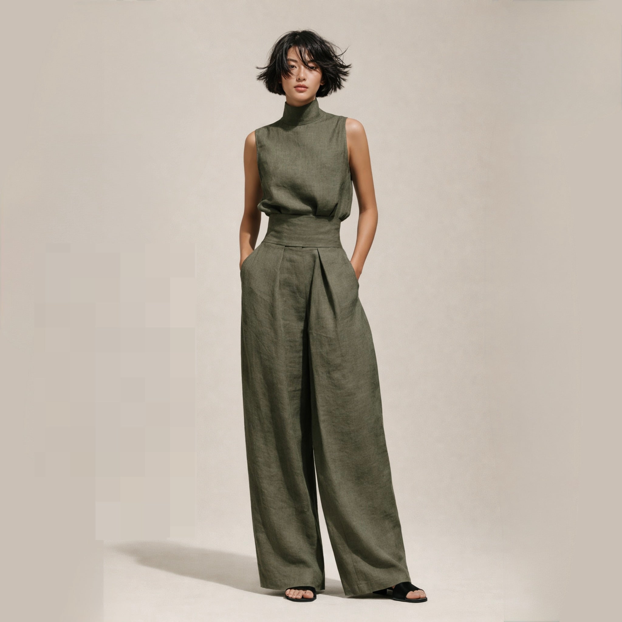 Elisa™ | Elegantní kombinéza s vysokým pasem